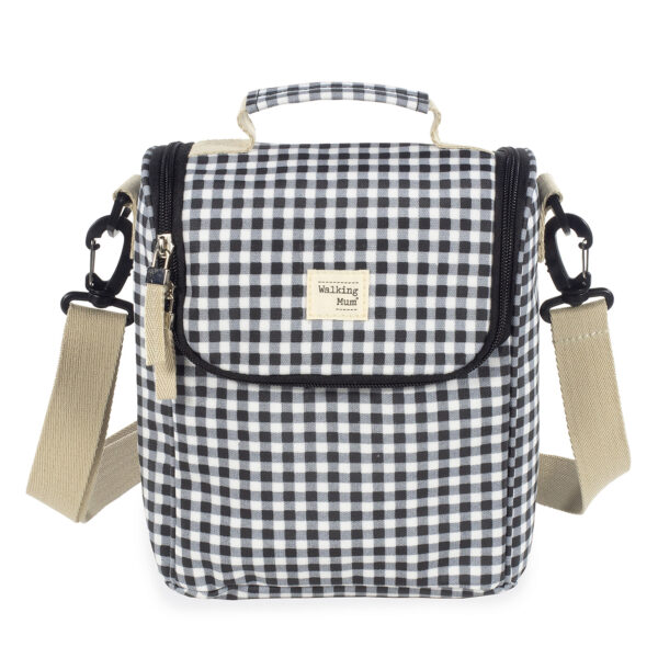 Lonchera Vichy Negro