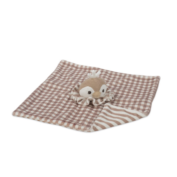 Doudou pingüino Praliné Moka